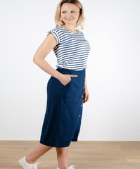 Lily and Me Skirt Lily and Me Foxglove Skirt Navy