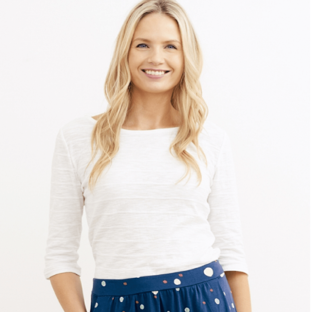 Lily and Me Top Lily and Me Monica White Top