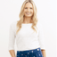 Lily and Me Top Lily and Me Monica White Top