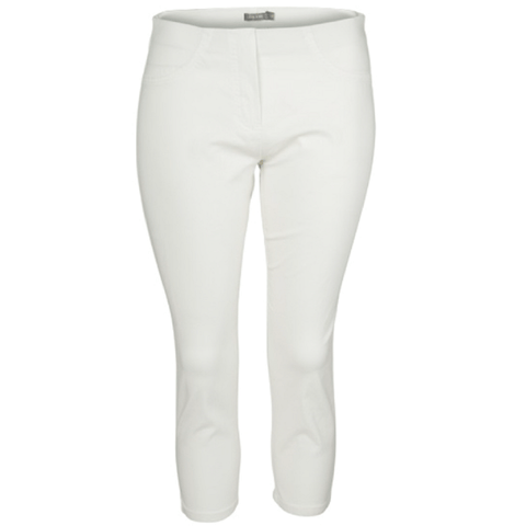 Lily and Me Trousers Lily and Me Rosie Crop Trousers White