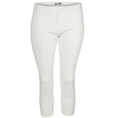 Lily and Me Trousers Lily and Me Rosie Crop Trousers White