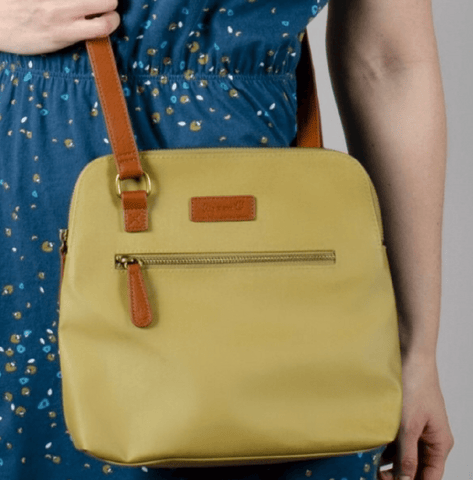 Lily and Me Bag Lily and Me Sherbourne Arched Cross Body Olive