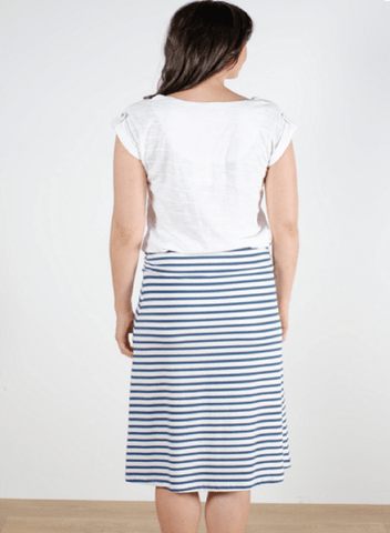 Lily and Me Skirt Lily and Me Skirt Cornish Stripe Navy