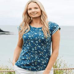 Lily and Me Top Lily and Me Surf Side Tee Ladybird