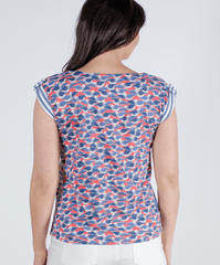 Lily and Me Top Lily and Me Surf Side Tee Seagull Paradise Pink