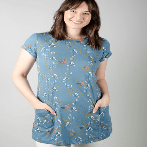 Lily and Me Top Lily and Me Tunic Top Everyday Dandy Blooms