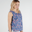 Lily and Me Top Lily and Me Wildflower Vest Cornflour