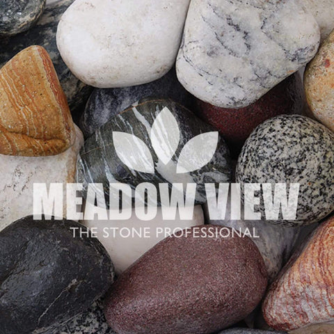 Meadow View Landscaping Mediterranean Cobbles c.60-100mm