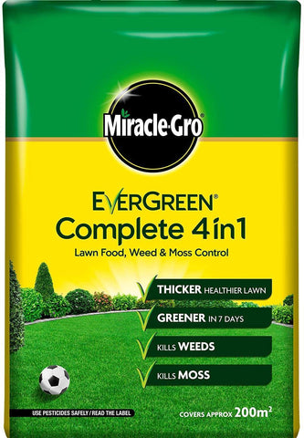 Evergreen Garden Care Lawn Care Products Miracle-Gro EverGreen Complete 4 in 1 200sqm