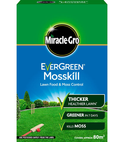 Miracle Gro Lawn Moss Remover Miracle-Gro EverGreen Mosskill 80sqm