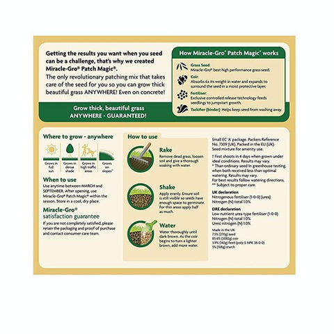 Evergreen Garden Care Lawn Care Products Miracle-Gro Patch Magic