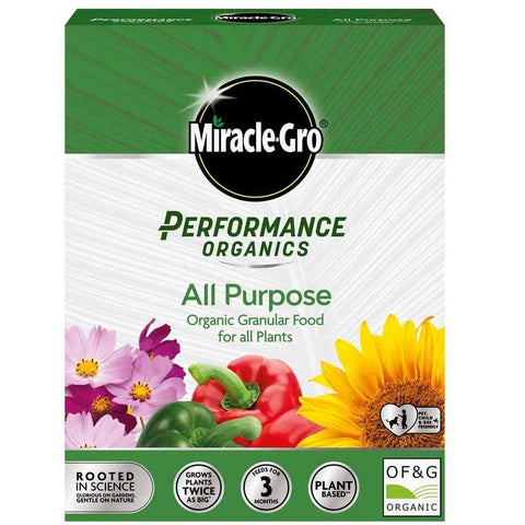 Evergreen Garden Care Garden Plant Feeds Miracle-Gro Performance Organic All Purpose Plant 1kg