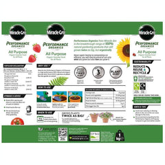 Evergreen Garden Care Garden Plant Feeds Miracle-Gro Performance Organic All Purpose Plant 1kg