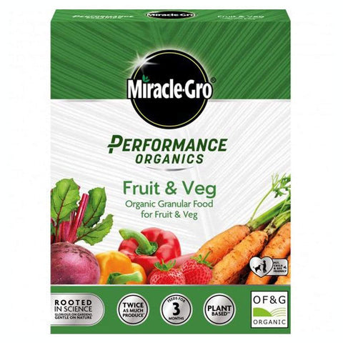 Evergreen Garden Care Garden Plant Feeds Miracle-Gro Performance Organics Fruit & Vegetable Plant Food 1kg