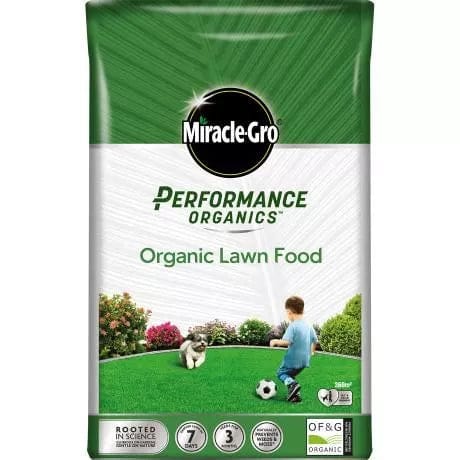 Miracle Gro Lawn Feed Miracle-Gro Performance Organics Lawn Food 360sqm