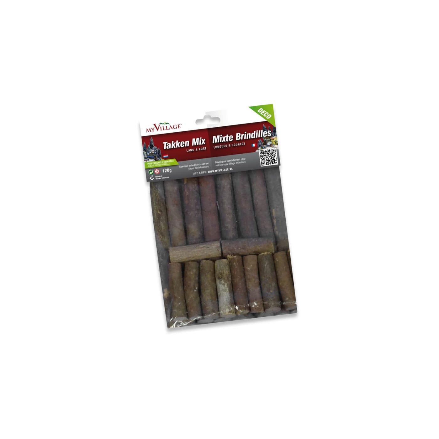 My Village Scenic Accessory My Village Branches Mixed Long And Short 120g