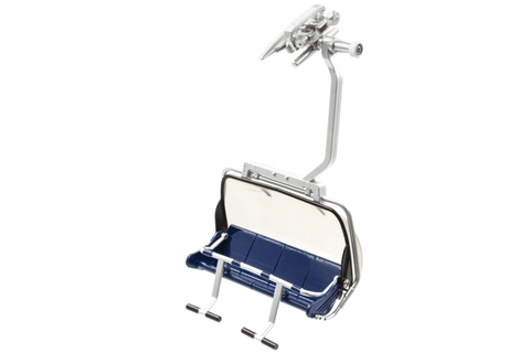 My Village Ski Lifts My Village Jagerndorfer Ski Lift Seater 4 Person Blue silver
