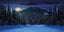 My Village Background My Village Mountain Night Scene Background Cloth
