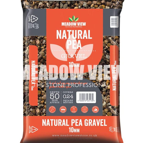 Meadow View Garden Rockery Natural Pea Gravel 10mm