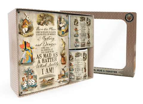 Original Sign Company Gift Set Original Sign Company Alice In Wonderland Quote Gift Set