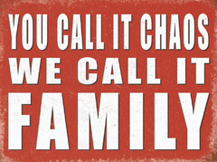 Original Sign Company Home & Garden Original Sign Company Chaos Metal Sign