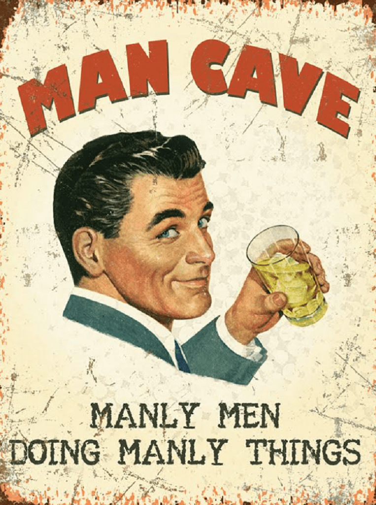 Original Sign Company Home & Garden Original Sign Company Man Cave Metal Sign