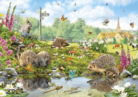 Trowell Garden Centre Otter House Riverside Wildlife 1000Pc Jigsaw