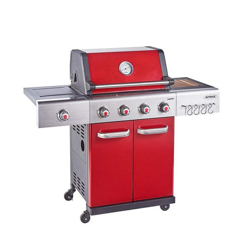 Outback BBQ Outback Jupiter 4 Burner Hybrid Red