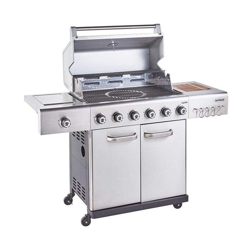 Outback BBQ Outback Jupiter Stainless Steel 6 Burner Hybrid