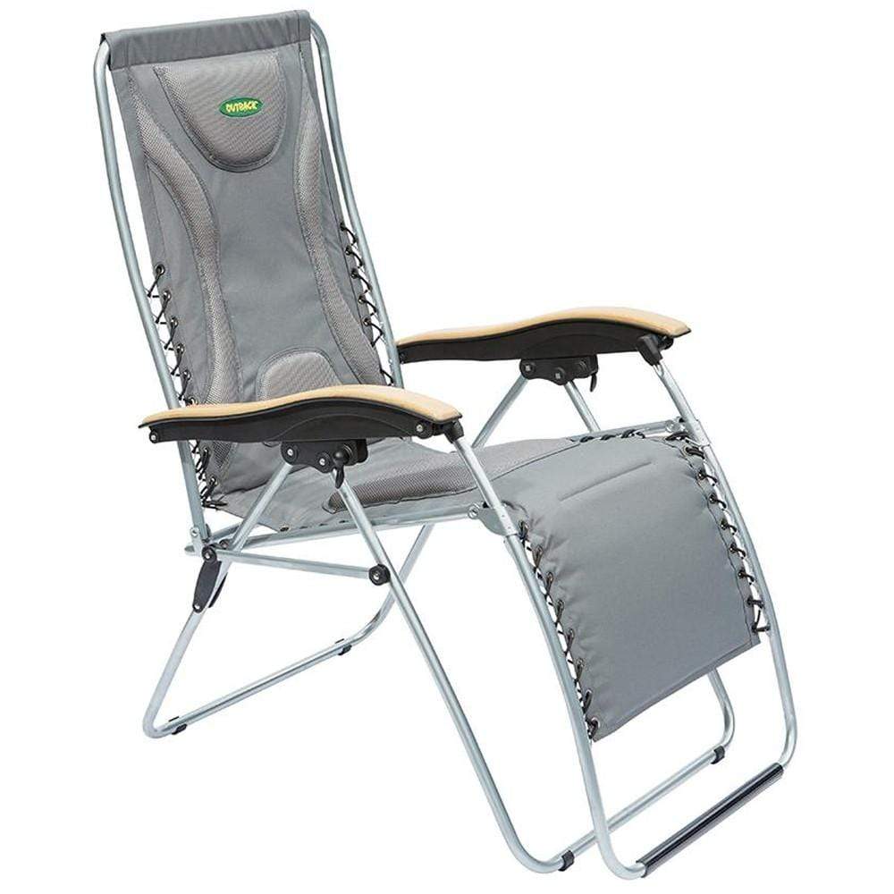 Outback Garden Chairs Outback Padded Relaxer Grey