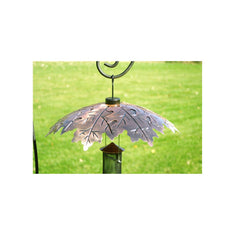 Trowell Garden Centre Bird Feeders Panacea Brushed Copper Weather Shield