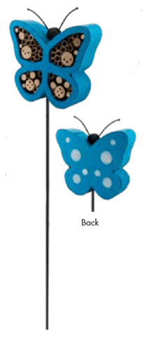 Panacea Garden Stake Panacea Butterfly Garden Stake Bee & Insect House