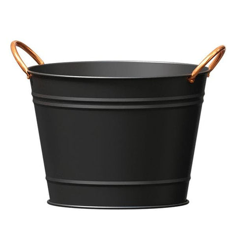 Panacea Pots & Planters Panacea Farmhouse Washtub Planter with Copper Handles