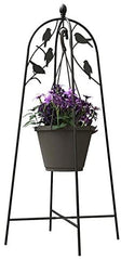 Panacea Plant Stands Panacea Perching Birds Hanging Basket Stand