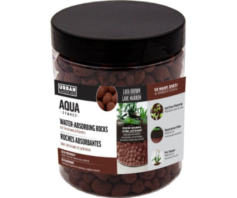 Panacea Terrarium Panacea Terrarium Fillers Aqua Stones - Lava Brown