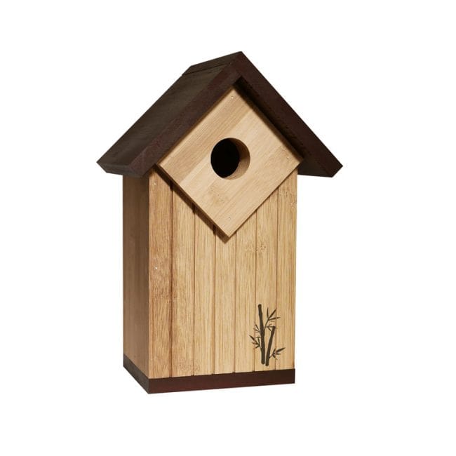 Panacea Bird Feeders Panacea Ultimate Renewable Contemporary Bamboo Birdhouse Feeder