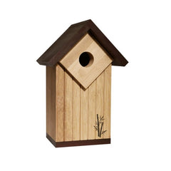 Panacea Bird Feeders Panacea Ultimate Renewable Contemporary Bamboo Birdhouse Feeder