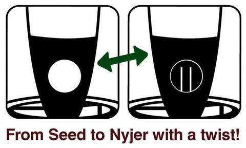 Peckish Seed Feeders Peckish Wild Bird 3 Port Seed and Nyger Feeder