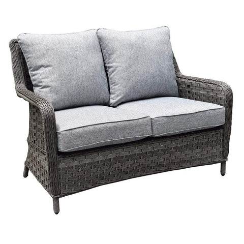 Pembrook Garden Benches Pembrook Chatsworth 2 Seater Bench In Dark Grey