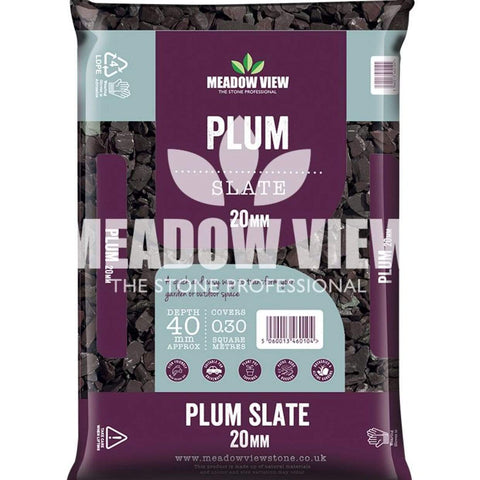 Meadow View Landscaping Plum Slate 20mm