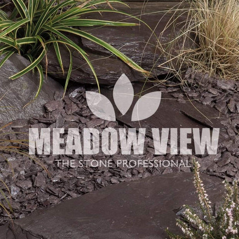 Meadow View Garden Rockery Plum Slate Rockery Stone