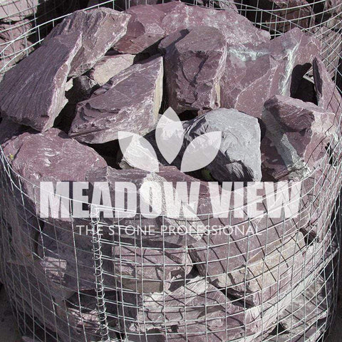 Meadow View Garden Rockery Plum Slate Rockery Stone