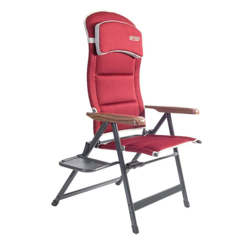 Quest Garden Chairs Quest Bordeaux Pro Easy Chair Red