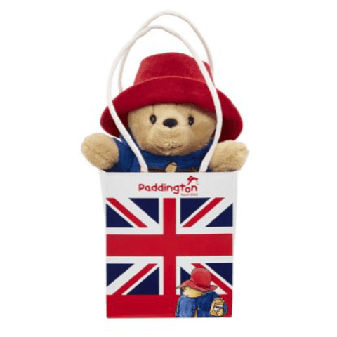 Rainbow Designs Plush Toys Rainbow Designs Paddington Bear in Union Jack Bag