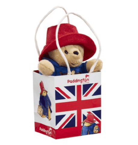 Rainbow Designs Plush Toys Rainbow Designs Paddington Bear in Union Jack Bag