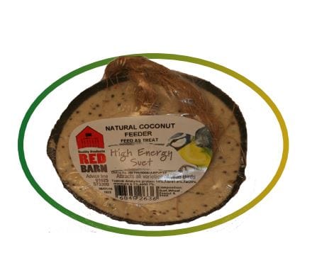 Red Barn Suet Coconut Shells Red Barn Suet Coconut Half
