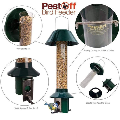 Pestoff Squirrel Proof Feeders Roamwild Pestoff Squirrel Proof Wild Bird Seed Feeder