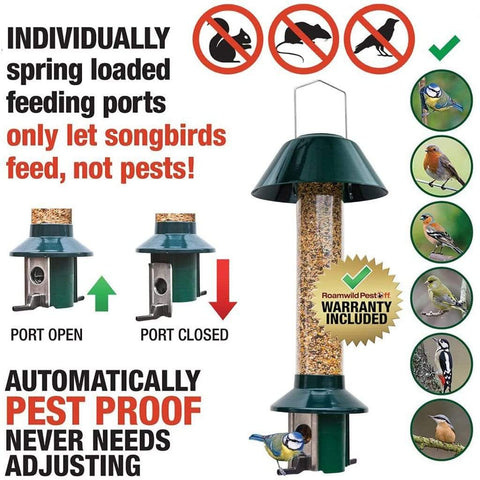 Pestoff Squirrel Proof Feeders Roamwild Pestoff Squirrel Proof Wild Bird Seed Feeder