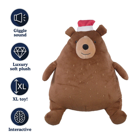 Rosewood Dog Toys Rosewood Festive Giggling Bear