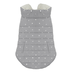 Rosewood Dog Clothing Rosewood Metallic Spot Grey Dog Gilet